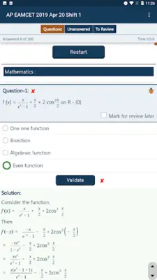 EAMCET Practice - Engineering android App screenshot 3